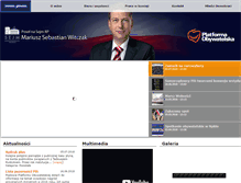Tablet Screenshot of mariuszwitczak.pl